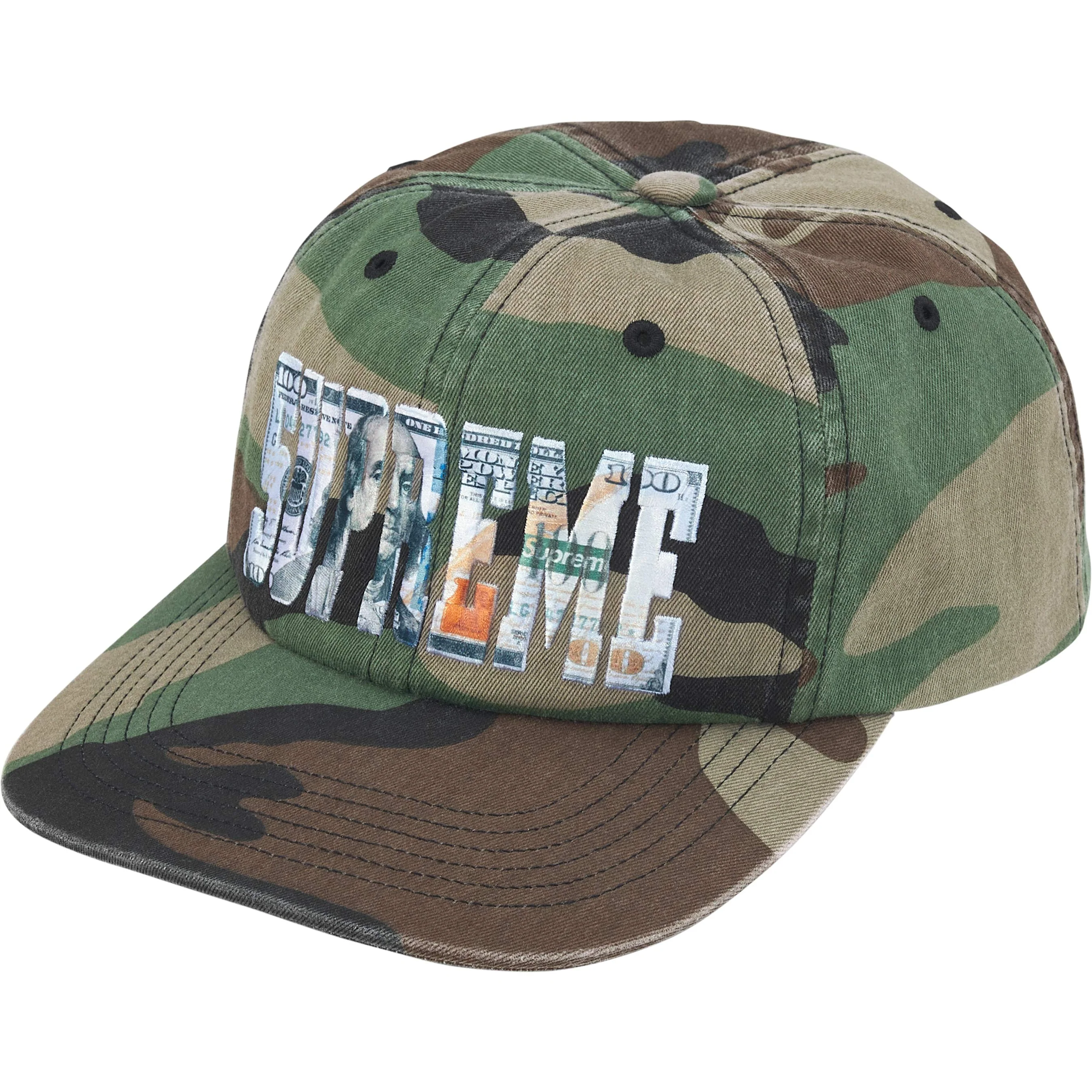 Embroidered Money Logo 6-Panel view 18